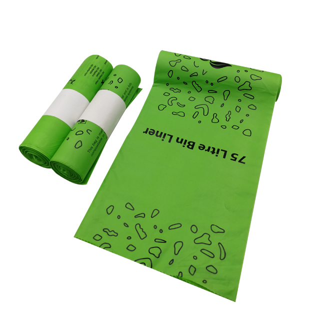 biodegradable trash plastic bag