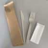 Corn starch restaurant cutlery