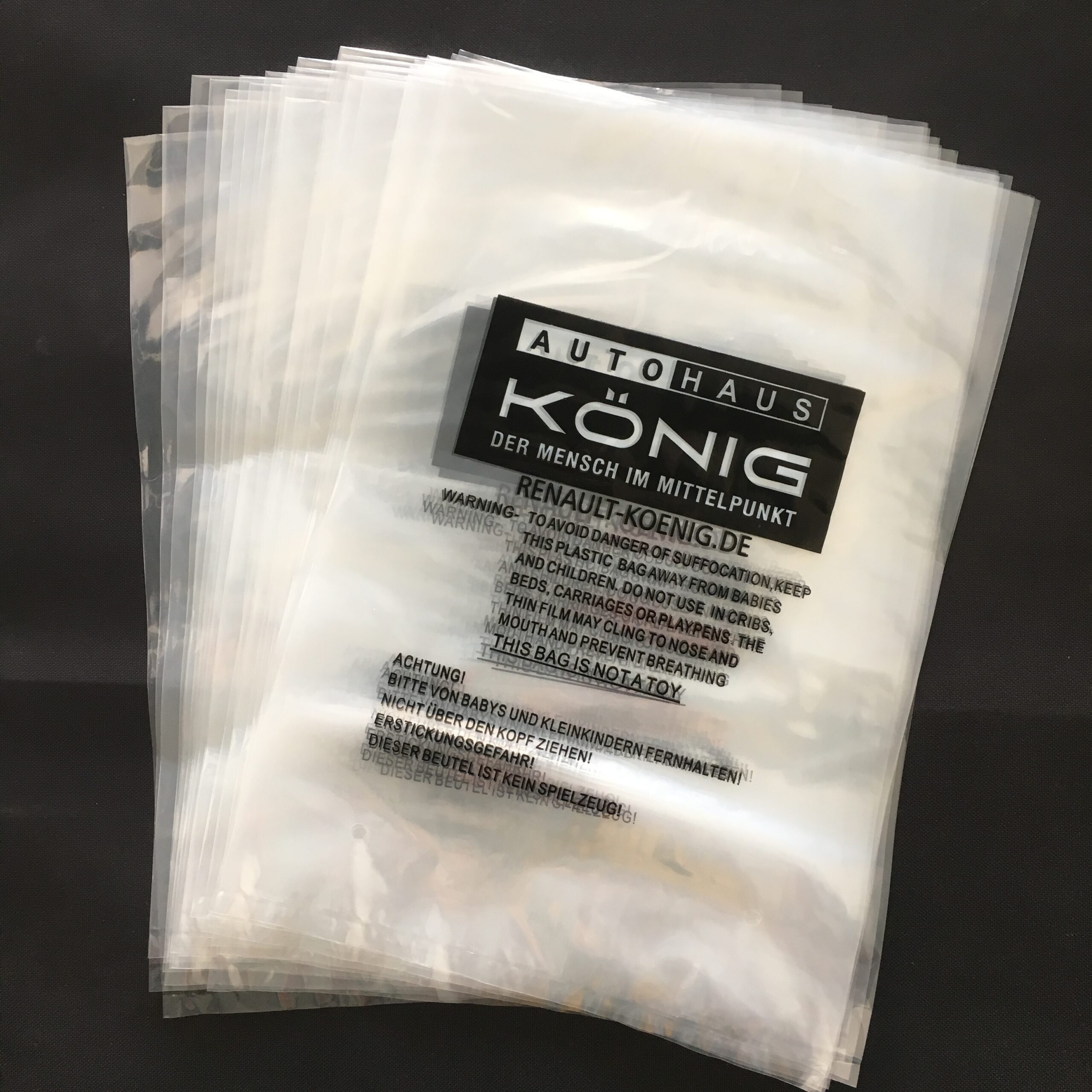 Compostable flat bag